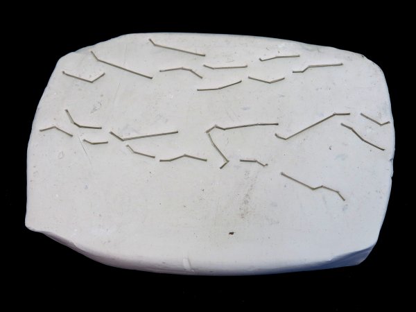 Territori assenyalat LXVIII, Porcellana 22x15x3,5 cm 2013_w600_h450