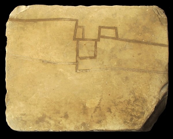 Territori assenyalat VIII, pedra  24 x 19 x 4 cm., 2012