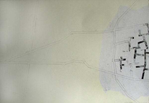 LIMITES I, crayon, encre et gofree (monotip), 38,5 x 55,5 cms, 2012 - IMG_1531_w600_h415